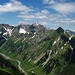 Der Spitz rechts ist die Peischelspitze(2424m), links davon, die Griestaler Spitze