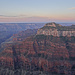 Blick bei Sonnenaufgang vom Bright Angel Point in den Grand Canyon