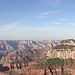 Blick bei Sonnenaufgang vom Bright Angel Point in den Grand Canyon