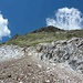 Das Weißhorn mit seiner steilen Südflanke