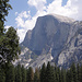 Half Dome vom Yosemite Valley aus gesehen