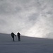 Aufstieg zum Selun, ohne Pulverschnee (hart gepresster Schnee) und auch kein halbwegs gutes Wetter mehr (starker Wind) ;-) 