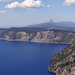 Crater Lake mit Diamond Peak im Hintergrund