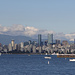 Blick vom Jericho Beach auf Vancouver Downtown