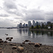 Blick vom Stanley Park auf Vancouver's Waterfront