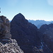 Der grosse Krottenkopf(2657m), kaum zu glauben, dass ein ganz leichter Steig da hinaufführt