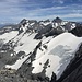 Der Grat Richtung Mont Ruan mit dem Glacier de Prazon