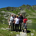 Al Lago Grande di Campo con Italo, Pier, Michele, Emilio.