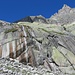 eindrückliche Kontraste Gletscherschliff - Felsnadeln