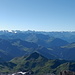 unbeschreibliches Panorama (auf 360° nur Berge, blauer Himmel und keine Wolken)