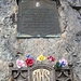 Gedenktafel an der Felsnase oberhalb St,Martin