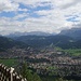 Blick vom Berggasthof St.Martin über GAP zum Karwendel