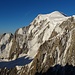 Brenvaflanke des Mont Blanc mit Aiguille Blanche zur Linken