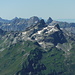 Kärpf - view from the minor southern summit of Piz Segnas.