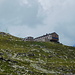 Rückblick auf die Olpererhütte (2389 m)