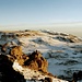 Blick vom Uhuru Peak in die Caldera