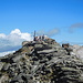 Ahornspitze (2976 m)<br />Blick zum wenige Meter niedrigeren Nordgipfel auf dem das Gipfelkreuzt steht