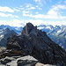 Ahornspitze (2976 m) vom Nordgipfel gesehen<br />