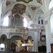 Nella volta della chiesa trovano posto gli affreschi dedicati alla Vita della Vergine opera di Johann Georg Wolcker di Augusta del 1734. Gli stucchi sono invece di Franz Xaver Feuchtmayr della Scuola di Wessobrunn.
