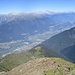 Monte Legnone : vista sulla Valtellina