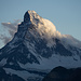 Das Matterhorn deckt sich zu...