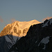 Sonnenaufgang am Mt. Blanc.