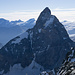 Das Matterhorn aus ungewöhnlicher Perspektive.
