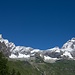 Dent d'Herens und Matterhorn von Breuil.