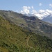 vue en arrière vers le Grand Combin et les Ruinettes