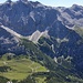Grandioser Tiefblick zum Karwendelhaus