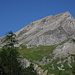 View up towards Älplihorn during the ascent.