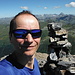 Selfie at the summit of Älplihorn.