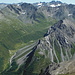 Chüealptal and Mittaghorn - view from the summit of Älplihorn.