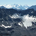 Ducan glacier - view from the summit of Älplihorn.