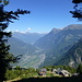 Angenehmer und schöner Abstieg nach Svall an der Grenze zwischen Val Pontirone und Valle di Blenio