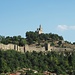 Il castello Tsarevets a Veliko Tarnovo.