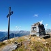 Madone di Camedo mit neuem Kreuz - Blick gegen den Monte Rosa