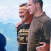 Bigio und Matteo Dado, Grossvater und Enkel - die Erbauer und Intendanten des Kreuzes.