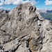 Rückblick auf die Abstiegsflanke vom Großstein - Wandergelände sieht anders aus, geil wars trotzdem