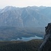 dunstiger Blick zum Eibsee