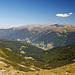 Blick vom Kalbenjoch retour, Tuxer Alpen, links der Patscherkofel
