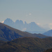 Zoom zu den Dolomiten, Langkofel, Plattkofel