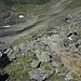 Satteljoch - Hier geht's steil runter Richtung St. Sigmund