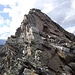 Die Platte unterhalb der Sphinx im Rückblick.