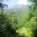 Imbocco sentiero basso per il Rifugio di Menaggio ( ora vietato )