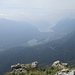 Monte Grona : panoramica sul Lago di Piano e il Lago di Lugano