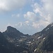 Mont Blanc in diesigen Wolken