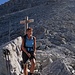Am Col des Portes (2915 m) mit Blick auf den weiteren Aufstiegsweg zur Scharte
