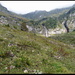 Blick zurück Richtung Glärnischhütte (halblinks oben in der Pampa).