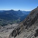 ..... mit tollem Blick über die Ampezzaner Dolomitenwelt.